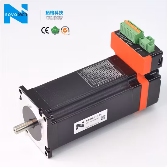 Integrated Motor System for Automatic Crawling Equipment